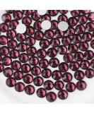 Beadsland 288 pieces flat back rhinestones nail crystals rhinestones for nails amethyst ss30 (6.4-6.6mm) Amethyst SS30/288PCs - Buy Online on SooperMarket.com