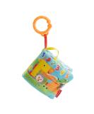 Fisher-Price FGJ40 Little Play Book - Soft Baby Book with Removable Toy | Multicolor Baby Toy from Birth | Perfect Gift for Infants - Buy Online on SooperMarket.com