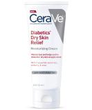 CeraVe Diabetics Dry Skin Moisturizing Cream | Urea & Bilberry | Fragrance-Free | 8 oz - Buy Online on SooperMarket.com