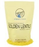 Montana Whole Golden Lentils | 4 lb Resealable Bags | Non-GMO | Kosher | Vegan | Non-Irradiated (Will Sprout) | Yellow Lentils 4 Pound (Pack of 1) - Buy Online on SooperMarket.com