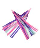 PLATT Kids Bicycle Handlebar Streamers | Colorful Tassel Ribbons for Girls Boys Bike/Scooter Handgrip - Purple 1 Pair - Buy Online on SooperMarket.com