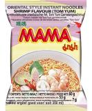 Mama Instant Noodles Tom Yum Shrimp Flavor - Authentic Thai Instant Soup - 24 x 60g Pack - Buy Online on SooperMarket.com