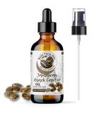 Buy Bella Terra Black Castor Oil 4oz - Rich in Vitamins & Ricinoleic Acid for Radiant Skin - International Shipping Available - Buy Online on SooperMarket.com