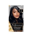 L'Oreal Paris Preference Long-Lasting Hair Dye in Napoli 01 - Permanent Luminous Hair Colour - Buy Online on SooperMarket.com