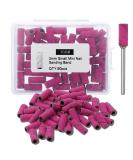 WLLHYF Sanding Bands for Nail Drill 50Pcs Small Nail Sanding Bands with 1PCS 3.1mm Mandrel Bit Small Nail Sanding Files for Acrylic Nails Gel Manicures and Pedicure(180Grit - Buy Online on SooperMarket.com