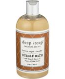 Deep Steep Bubble Bath Brown Sugar Vanilla, 17 Ounce 17.01 Fl Oz (Pack of 1) - Buy Online on SooperMarket.com