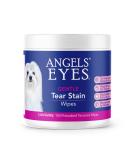 Angels Eyes Gentle Tear Stain Wipes for Dogs and Cats | 100 ct Presoaked & Textured Eye & Face Wipes | Remove Discharge & Mucus Secretions - Buy Online on SooperMarket.com