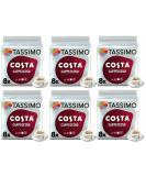 Tassimo Compatible Costa Cappuccino Coffee Pods 16 discs - (Pack of 6 Total 96 discs 48 Drinks) - Buy Online on SooperMarket.com