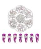 140pcs Aurora Bow Nail Charms & Rhinestones 3D Nail Bows Colorful Nail Charms for Acrylic Nails Resin Bowknot Nail Charms DIY Nail Accessories for Women Girls Nail Crafts Art - Buy Online on SooperMarket.com