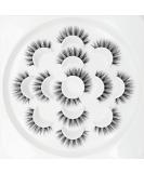 3D Natural Long False Eyelashes - Soft Bulk Lash for Girls Makeup (7PACK) - Buy Online on SooperMarket.com