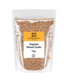 Manor Springs Organic 1kg Organic Wheat Grain - Premium Quality - Buy Online on SooperMarket.com
