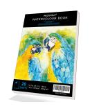 MUJINHUA Watercolor Paper 140lb 6.1X8.7 - 20 Sheets, Cold-Pressed, Acid-Free | Ideal for Watercolor Painting, Wet Media, Sketchbook | Textured Paper for Kids & Beginners - Buy Online on SooperMarket.com