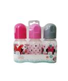 Cudlie Disney Baby Boy Minnie Mouse 5 oz Baby Bottles Pack of 3 - Tropic Floral Design - Buy Online on SooperMarket.com