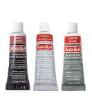Amaco Rub 'N Buff Wax Metallic Finish  3 Color Grey Assortment (Ebony  Silver Leaf  Pewter) - Buy Online on SooperMarket.com