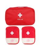 Travel Pharmacy Bag | Zuzer 3-Pack Waterproof First Aid & Medication Storage for Home Office & Outdoor Use - Buy Online on SooperMarket.com