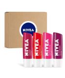 NIVEA Lip Care, Fruit Lip Balm Variety Pack, Tinted Lip Balm, 0.17 Oz, Pack of 4 - Buy Online on SooperMarket.com