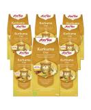 Yogi tea turmeric chai ayurvedic organic spice teavon nature from caffeine -free mixture of turmeric cinnamon and ginger yogi tea loose tea 8 pack of 90g (720g) ideal as a gift - Buy Online on SooperMarket.com