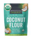 Organic Coconut Flour (4 lbs) - Gluten Free Flour Substitute for Keto, Paleo and Vegan Baking, Low Fat and Fiber-Rich Coconut Baking Flour, Non-GMO, Unbleached and Unrefined, 1.81 kg - Buy Online on SooperMarket.com