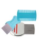 Dandruff Comb Set: 3 Pcs Fine Tooth Combs for Effective Hair Care - Buy Online on SooperMarket.com