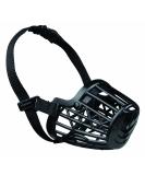 TRIXIE Nylon & Plastic Dog Muzzle for Golden Retriever - L-XL (35 cm) - Black - 12 Pack - Buy Online on SooperMarket.com