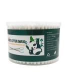Organic Bamboo Cotton Swabs XL - 252pcs | Biodegradable & Dust-Free - Buy Online on SooperMarket.com