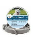 MC -Royal Tick Collar for Small Dogs & Cats | Waterproof Adjustable 8 Months Protection | 100% Natural Ingredients - Buy Online on SooperMarket.com