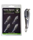 Sumo Spoon  Catfishing Bait Spoon for Skipjack, White Bass, Striped Bass and Other Baitfish, 1 5/8" 1 5/8" 1-Prong, Silver - Buy Online on SooperMarket.com