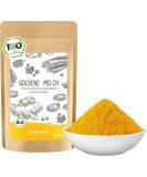 Golden Milk Powder ORGANIC 250g - Sugar-Free Turmeric Latte Mix | bioKontor - Buy Online on SooperMarket.com