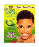 African Pride Olive Miracle Curls & Coils Texturizer - Contains Aloe Vera  Castor Oil & Biotin to Condition & Define Hair  Protect  1 Kit 1 Count (Pack of 1) - Buy Online on SooperMarket.com