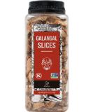 Soeos Galangal Slices 6 Ounces, Non-GMO Verified, Kosher, Great Galangal - Alpinia Galanga, Perfect for Tom Yum and Tom Kha Soups, Authentic Product of Vietnam, Sliced Dried Galangal Root, 6oz. - Buy Online on SooperMarket.com