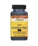 Fiebing's Leather Dye - Alcohol Based Permanent Leather Dye - 4 oz 4 Fl OZ Black - Buy Online on SooperMarket.com