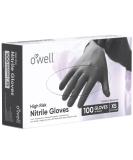 OWell High Risk Nitrile Gloves | Fentanyl Resistant 4mil Latex-Free Medical Exam Gloves - X-Small (100 Count) - Buy Online on SooperMarket.com
