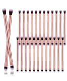 24 Pcs Eyeshadow Smudge Brush 2 in 1 Eyeshadow Brush 2 Double Ended Concealer Brush Under Eye Small Soft Firm Pointed Foundation Makeup Applicator for Blending Eye Shadow Liner - Buy Online on SooperMarket.com