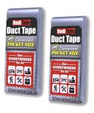 RediTape Travel Size Silver Duct Tape 2-Pack - Pocket Size Flat Thin Mini Roll - 1.88 inch x 5 Yards - Repairs Outdoors Emergency Crafts [Twin Silver] - Buy Online on SooperMarket.com