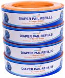 ChoiceRefill Compatible with Diaper Genie Pails, 4-Pack, 1080 count 1080 Count (Pack of 4) - Buy Online on SooperMarket.com