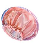 Mikimini Large Waterproof Shower Hood for Long Hair - 2-Pack XL Pink | Fashionable & Reusable - Buy Online on SooperMarket.com