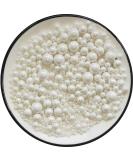 Edible white pearl sugar sprinkles |Dessert Strussel | cake cupcake topper |Cookie decorations |Sweet personalities sugar sprinkles for weddings and daily cake decorations - Buy Online on SooperMarket.com