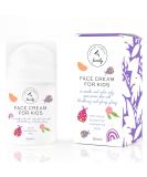 Gentle Face Cream Moisturizer for Kids and Preteens | Kids Acne Treatment | Blackberry & Ylang | Natural Ingredients - Non-toxic Formula - Buy Online on SooperMarket.com