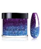 28g Blue & Purple Glitter Color Change Dip Powder Nails - Long-lasting No UV Light Needed (W-No.5) | International Shipping - Buy Online on SooperMarket.com