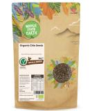 Wholefood Earth Organic Chia Seeds 2kg - Raw, GMO Free, Vegan, High Fibre | Certified Organic - Buy Online on SooperMarket.com
