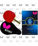 Butterfly B603FL Ping Pong Paddle Set with Case | Tournament Grade Table Tennis Racket for High Speed & Spin - Buy Online on SooperMarket.com