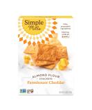 Simple Mills Almond Flour Crackers, Farmhouse Cheddar - Gluten Free, Healthy Snacks, 4.25 Ounce (Pack of 1) Farmhouse Cheddar 4.25 Ounce (Pack of 1) - Buy Online on SooperMarket.com