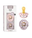 BIBSS Boheme Schnuller 2 Pack.BPA-free.Cherry shape nipple size 1 (0-6 months) Blossom / Dusky Lilac size 1 (0-6 months) Blossom / Dusky Lilac - Buy Online on SooperMarket.com