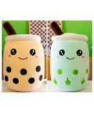 SPIRTUDE 2Pcs Cute Boba Plush Apple & Bubble Tea Plushies Set for Kids - 24cm Soft Squishy Pillow Gift - Buy Online on SooperMarket.com