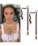 REECHO DIY Braid Ponytail Extension 2 Pack Long Straight Wrap Around Ponytail Hair Extensions Natural Soft Synthetic Hairpieces for Women - Ginger Brown 140g 26Inch-140g(Pack of 2) Ginger Brown - Buy Online on SooperMarket.com