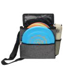 Windspeed Cadet Disc Golf Bag - Waterproof, Portable, 10 Disc Capacity - Pro Starter Bag for Women and Men (Grey) - Buy Online on SooperMarket.com