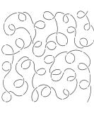 Quilting Creations Large Loop Background Quilt Stencil  11 - Buy Online on SooperMarket.com
