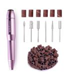 MelodySusie Portable Electric Nail Drill - Professional Efile Kit for Acrylic & Gel Nails - Manicure/Pedicure Tool in Purple - Buy Online on SooperMarket.com