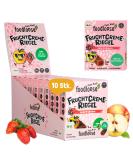 Foodlose Cool Kids Bio-Frucht Cream Bars - Apple Strawberry (10 x 3 Bars) | Vegan Gluten-Free Delicious Date Fruit Bars | No Added Sugar - Buy Online on SooperMarket.com