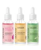 Organic Vegetable Serum Set | Vitamin C Hyaluronic Acid & Vitamin A for Face | Anti-Aging Firming & Moisturizing | Vegan & Cruelty-Free - Buy Online on SooperMarket.com